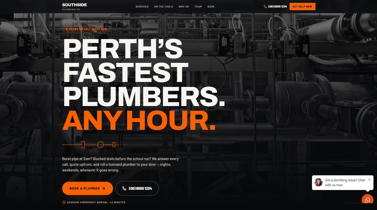 Southside Plumbing Co. — Homepage